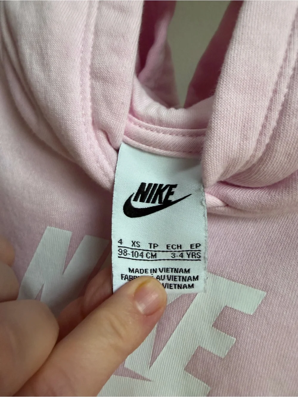 Nike Kids' Hooded Jogger Set - Pink & Light Blue